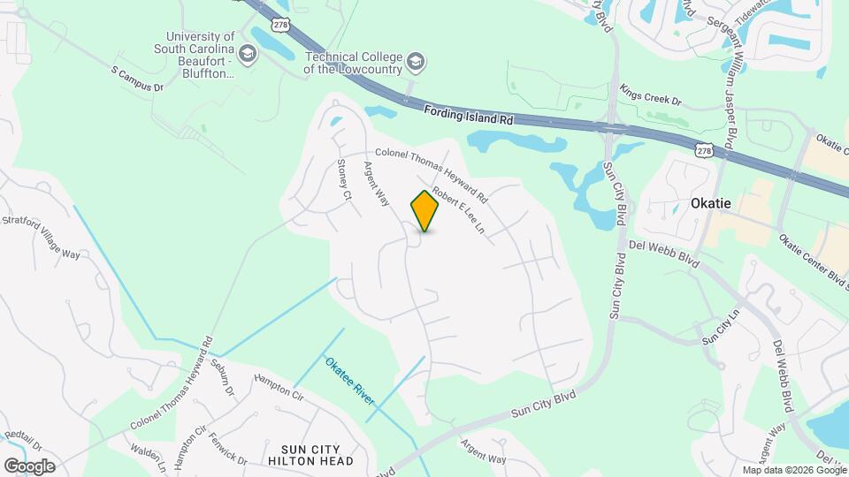 10 Screven Ct Map and Location Details