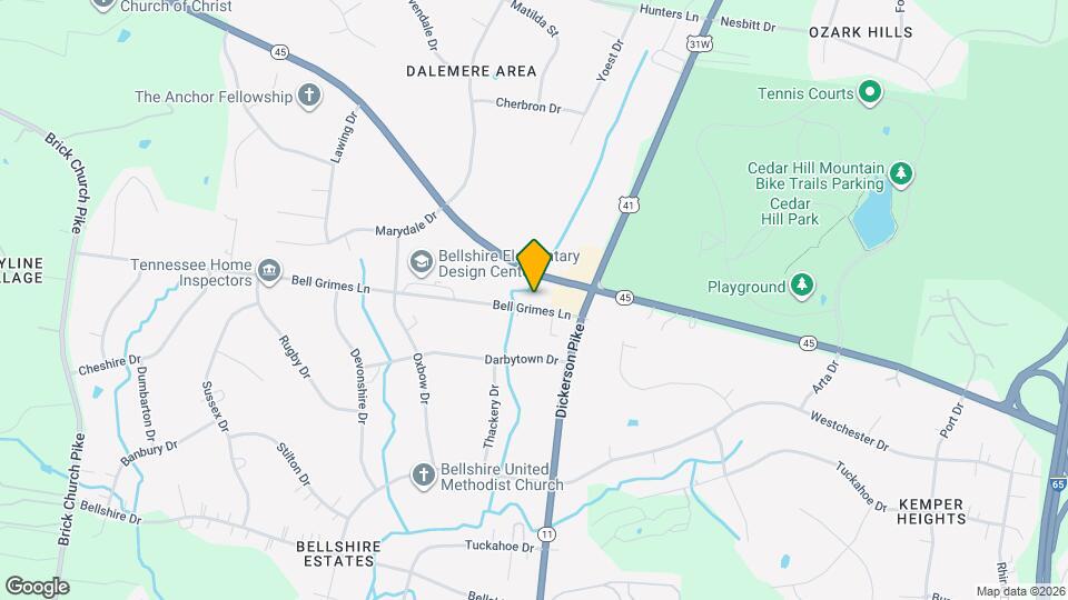 1108 Bell Grimes Ln Map and Location Details