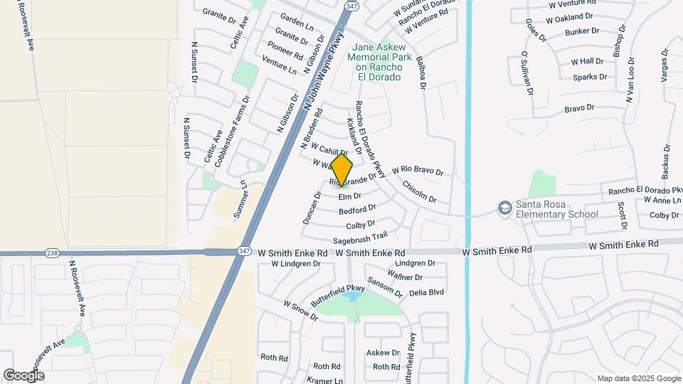 43780 Elm Dr Map and Location Details