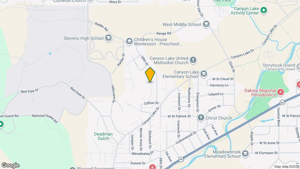 Westridge Apartments Map and Location Details