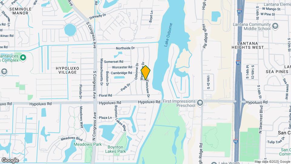 6831 Eastview Dr Map and Location Details