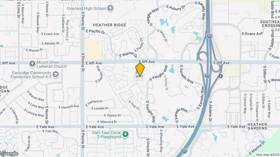 2406 S Troy Ct Map and Location Details