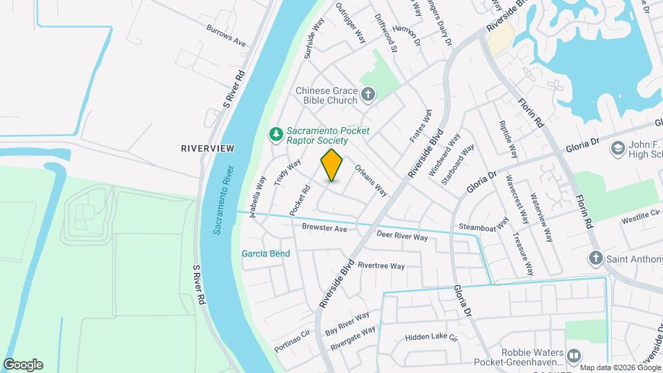 6830 Harmon Dr Map and Location Details