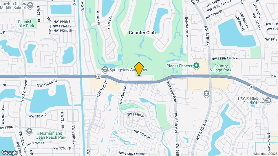 7165 NW 186th St, Unit A204 Map and Location Details