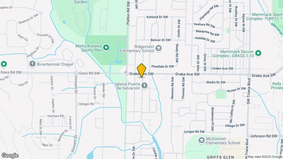 3804 Penny St SW Map and Location Details