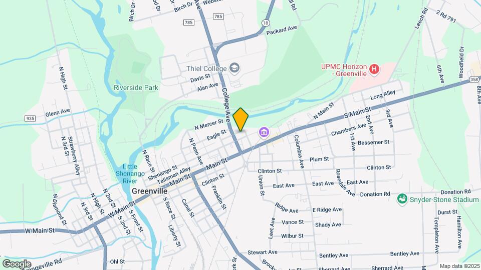108-110 Shenango St Map and Location Details