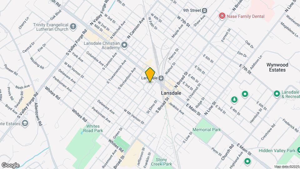 206 Courtland St Map and Location Details