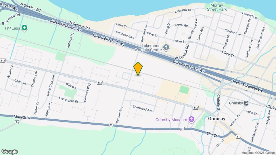 6 Niagara St Map and Location Details