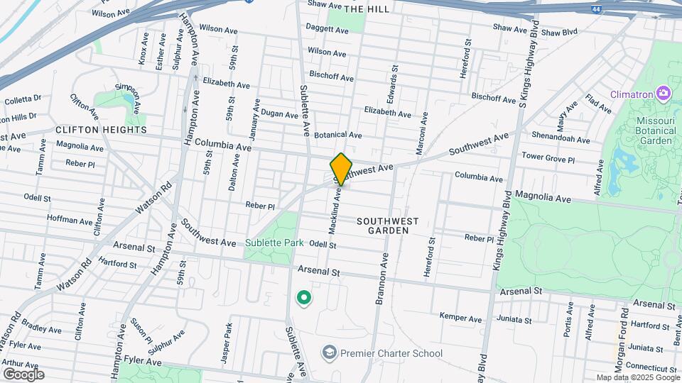 2700 Macklind Ave Map and Location Details