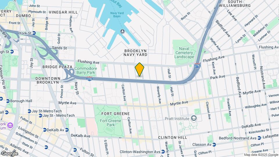 58 Vanderbilt Ave Mapa y Detalles de la Ubicación