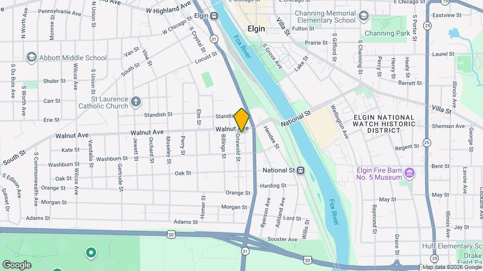 309 Griswold St Map and Location Details