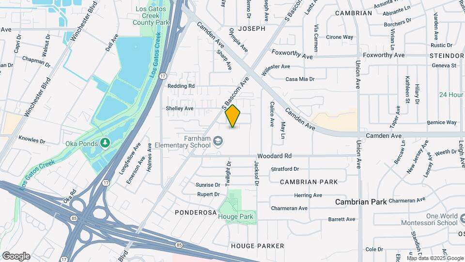 3544 McCoppin Park Ct Map and Location Details