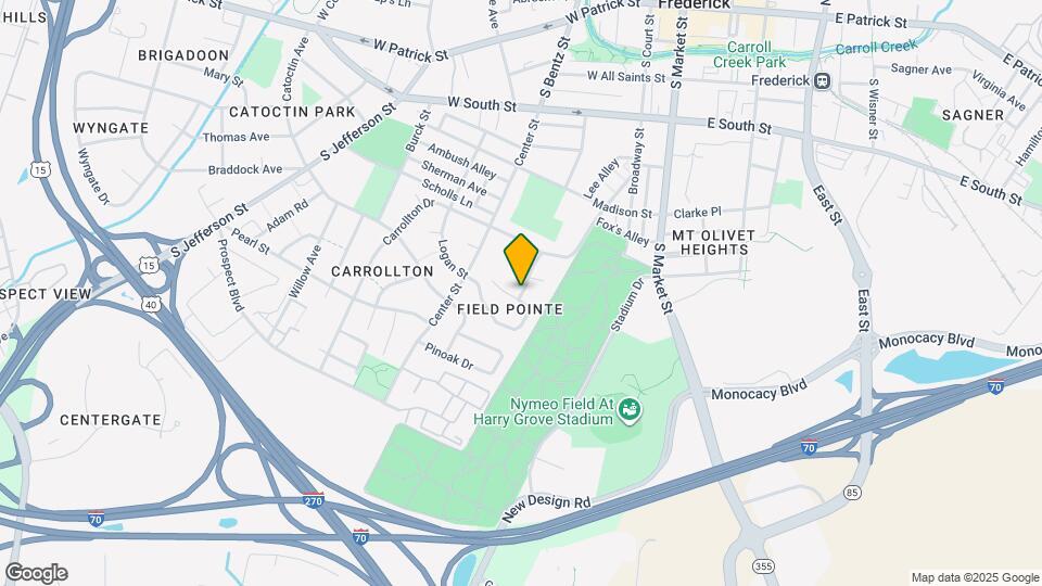 554 Logan St Map and Location Details