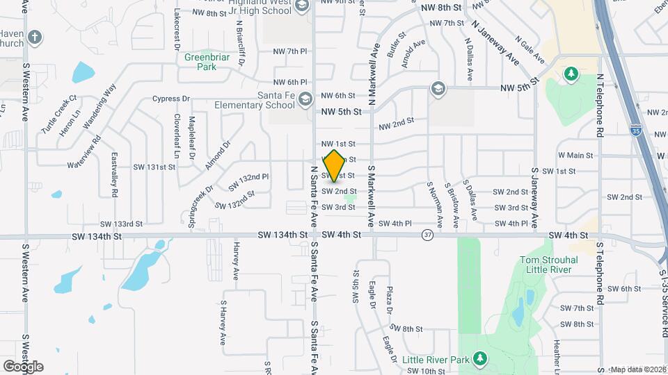 1041 SW 2nd St Map and Location Details