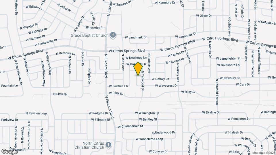 2469 W Wavecrest Dr Map and Location Details