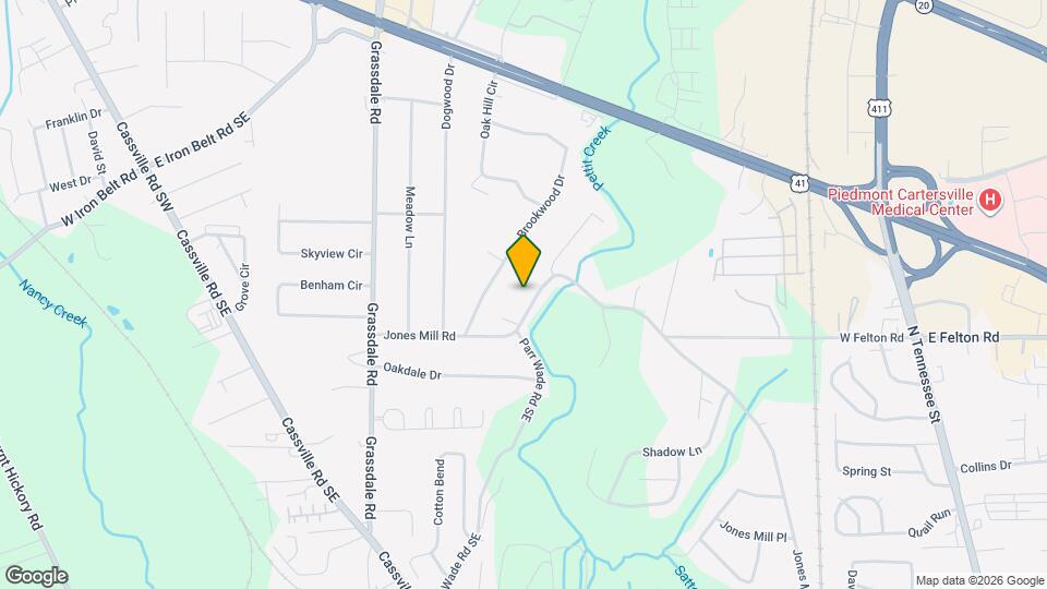 1123 Jones Mill Rd Map and Location Details
