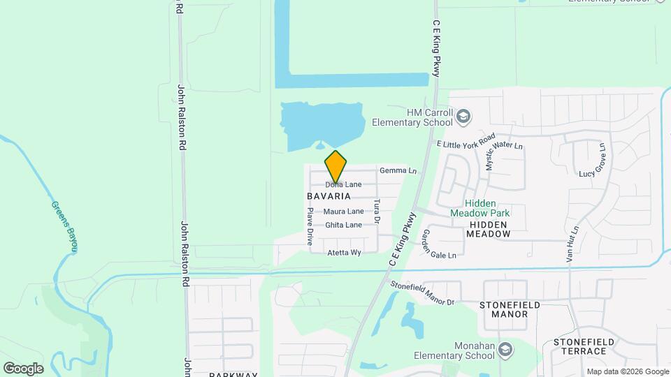 12246 Dona Lane Map and Location Details