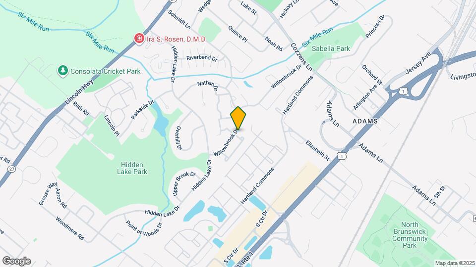 280 Willowbrook Dr Map and Location Details