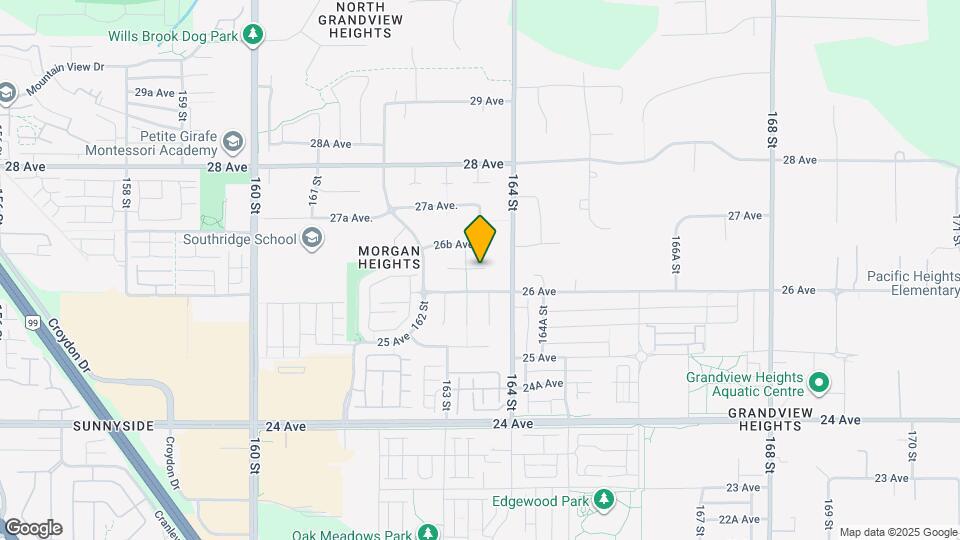 16316-1626A 26a Ave Map and Location Details