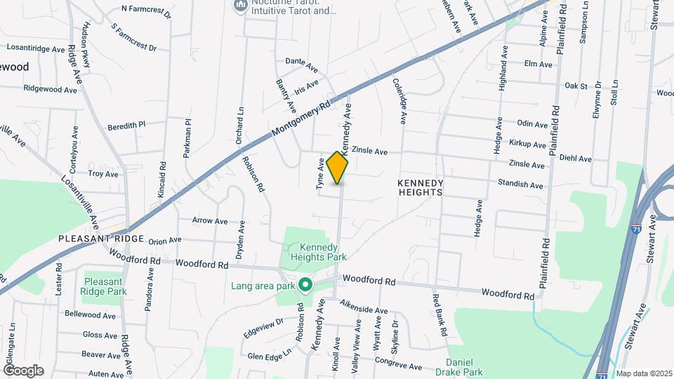 6211 Kennedy Ave Mapa y Detalles de la Ubicación