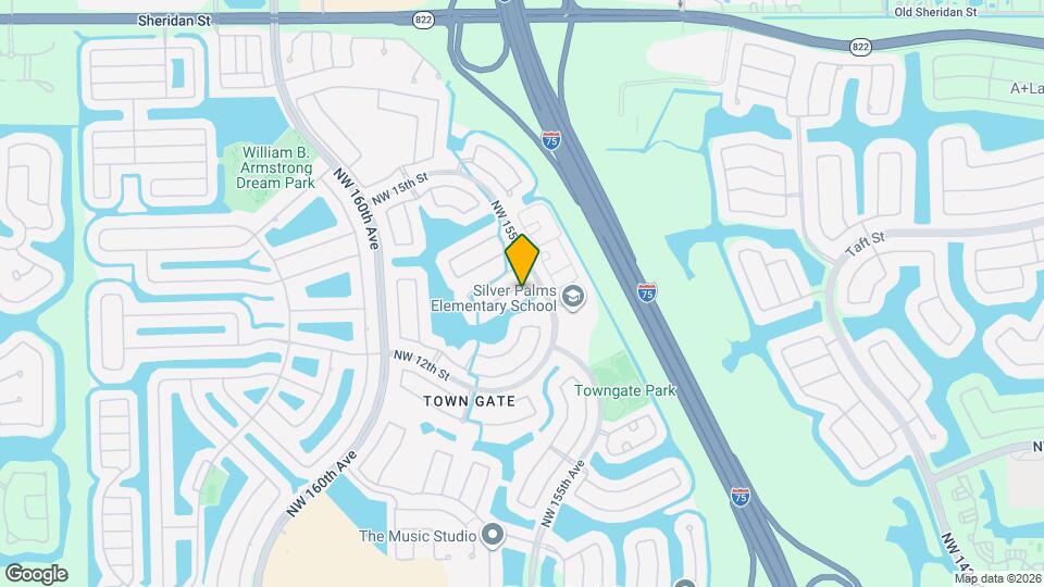 15616 NW 12th Manor Map and Location Details
