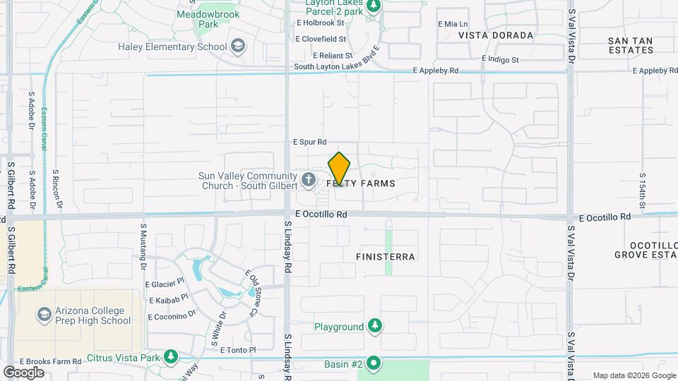 939 E Sourwood Dr Map and Location Details