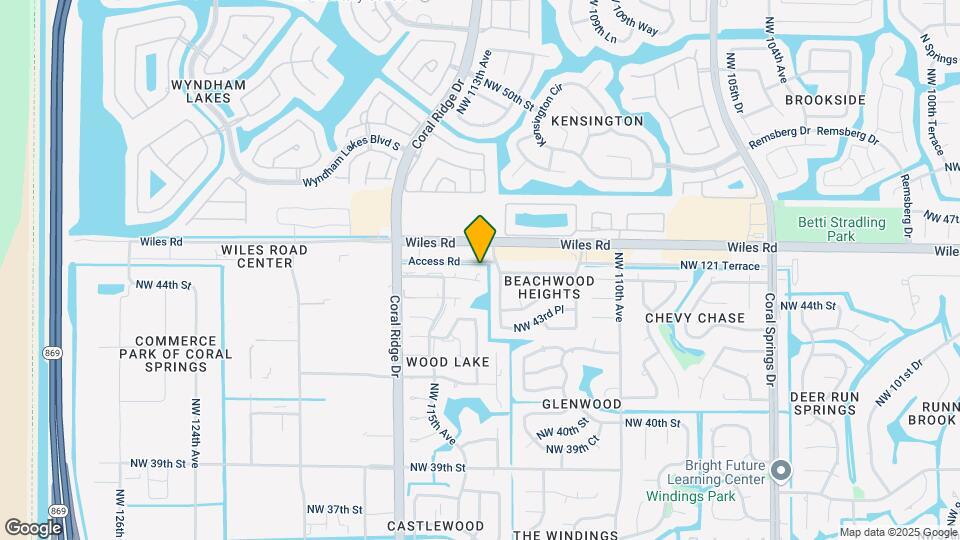 11401 NW 45th St Map and Location Details