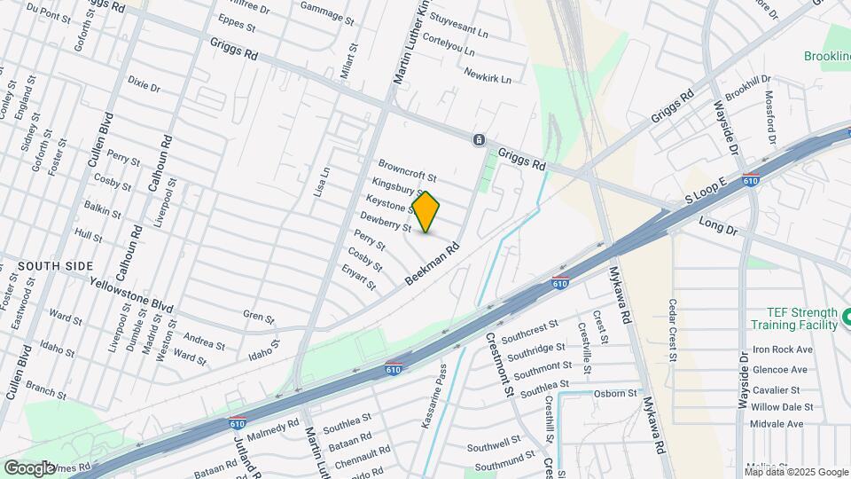 5322 Dewberry St Map and Location Details