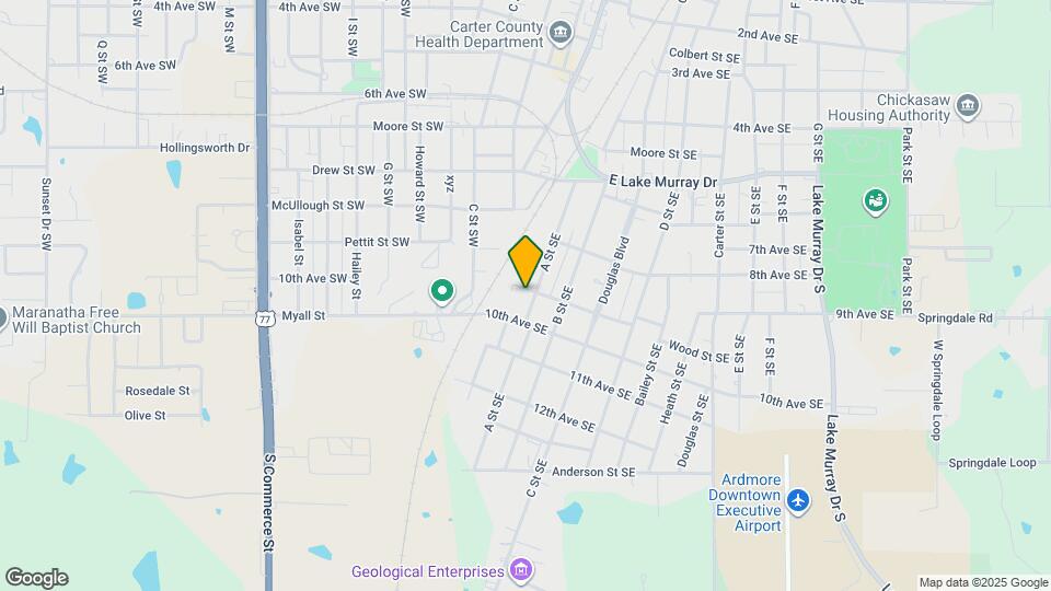 901 A St SE Map and Location Details