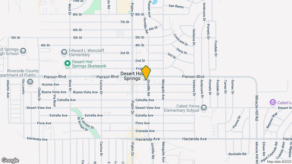 66610 Acoma Ave Mapa y Detalles de la Ubicación