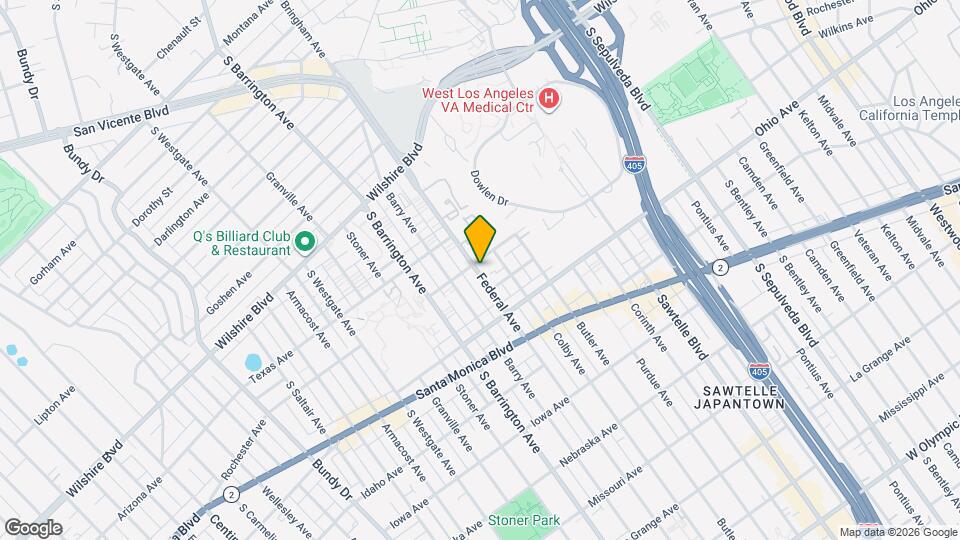 1412 Federal Ave Map and Location Details