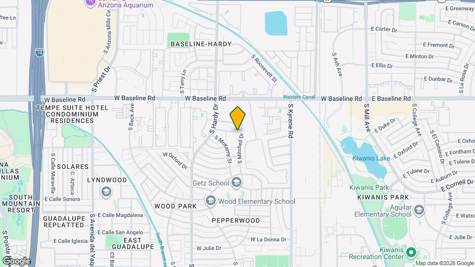 742 W Duke Dr Map and Location Details