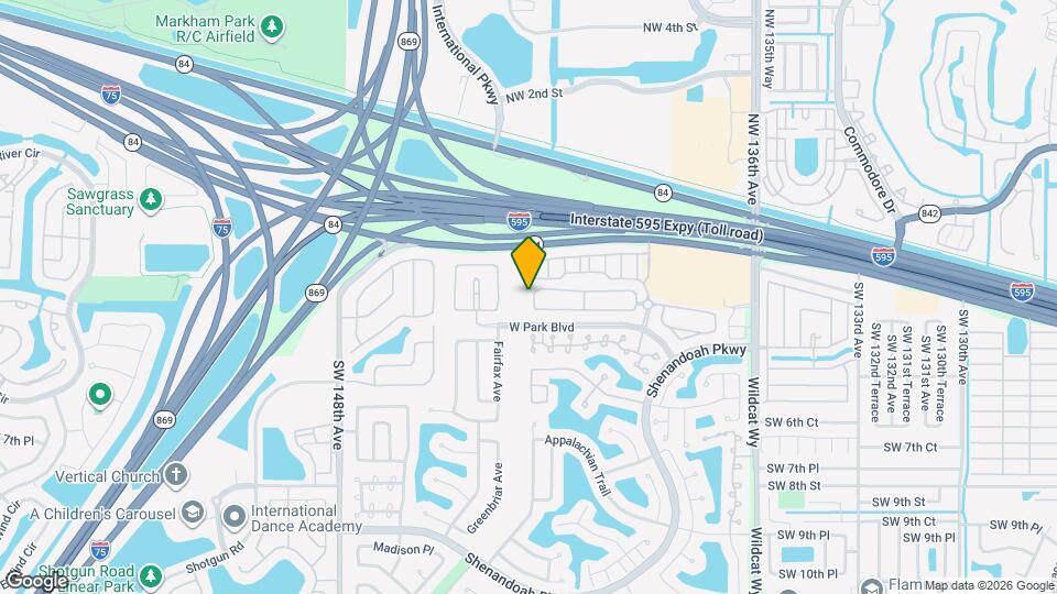 345 W Cypress Cove Cir Map and Location Details