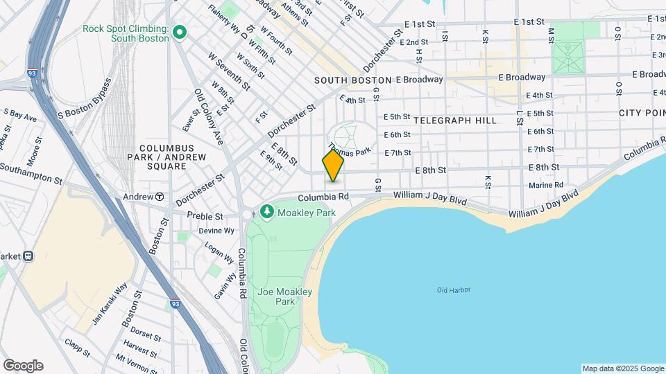 1306 Columbia Rd Map and Location Details