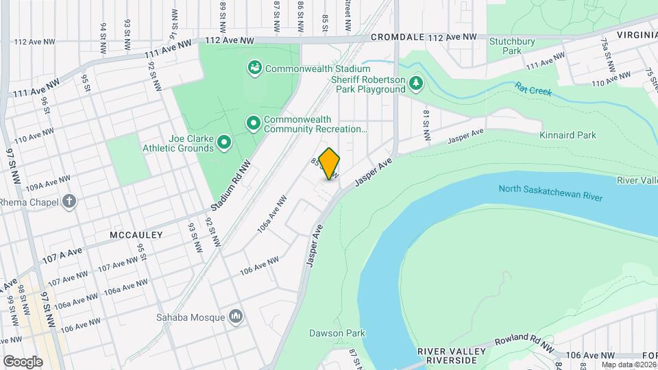 The Northbank Map and Location Details