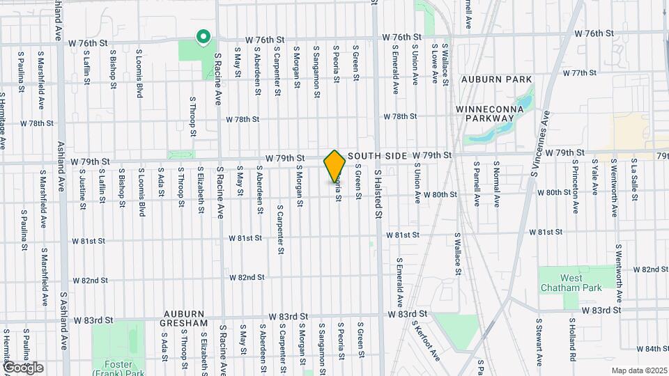 7946 S Peoria St Map and Location Details