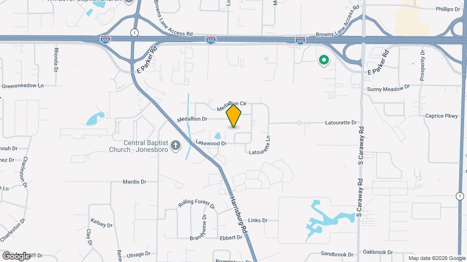 3703 Matlock Dr Map and Location Details