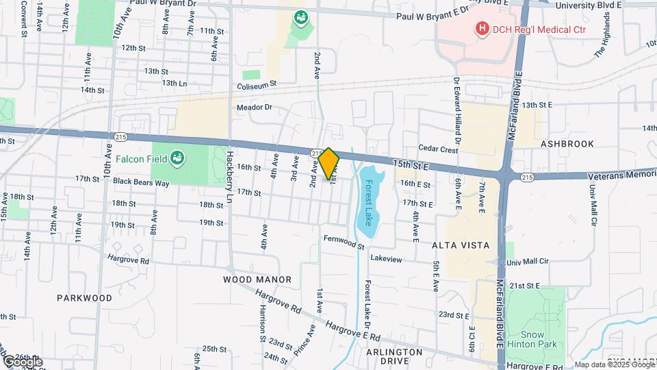 1608 1st Ave Map and Location Details