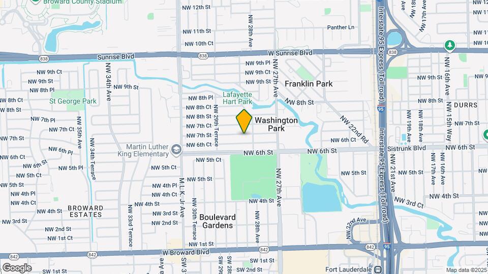 2816 NW 7th St Map and Location Details