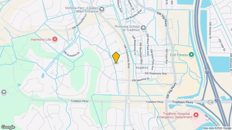 11325 SW Olmstead Dr Map and Location Details