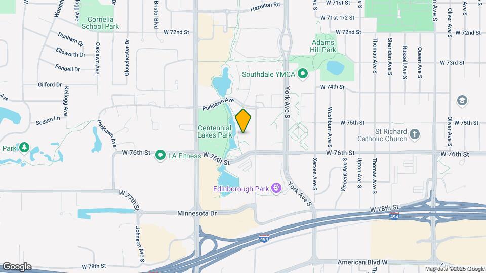 7500 Edinborough Way-Unit -3302 Map and Location Details