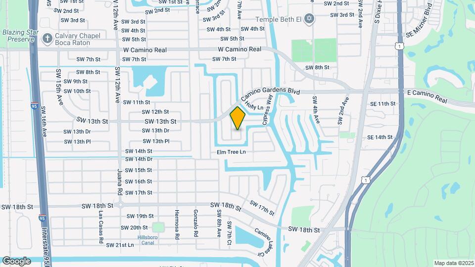 1349 Mulberry Way Map and Location Details