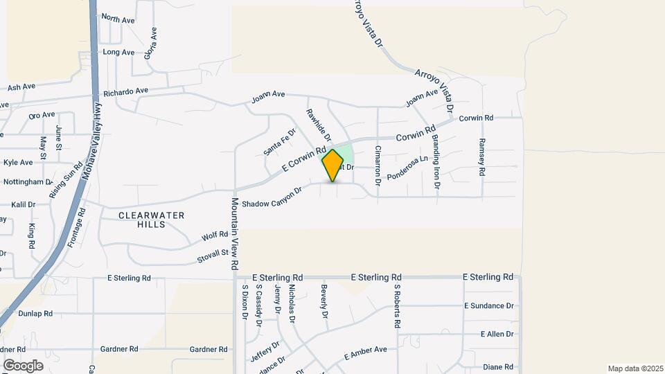3835 Smoketree Cir Map and Location Details
