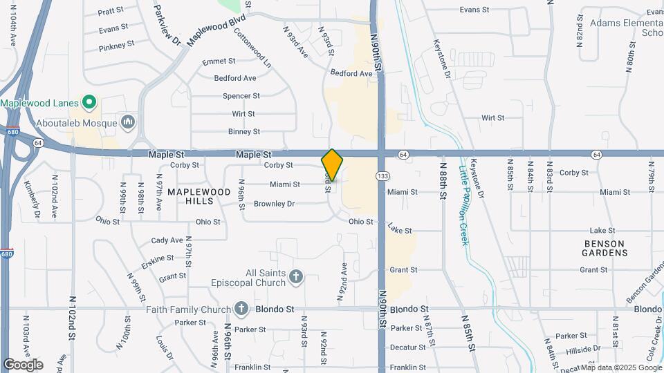 2675 N 93rd St Map and Location Details