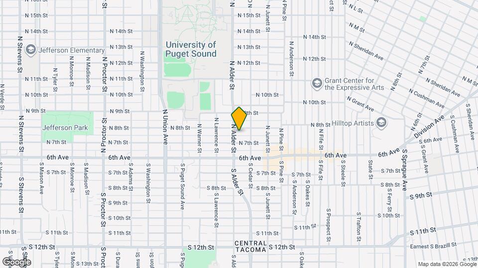 3116 1/2 N 8th St Map and Location Details