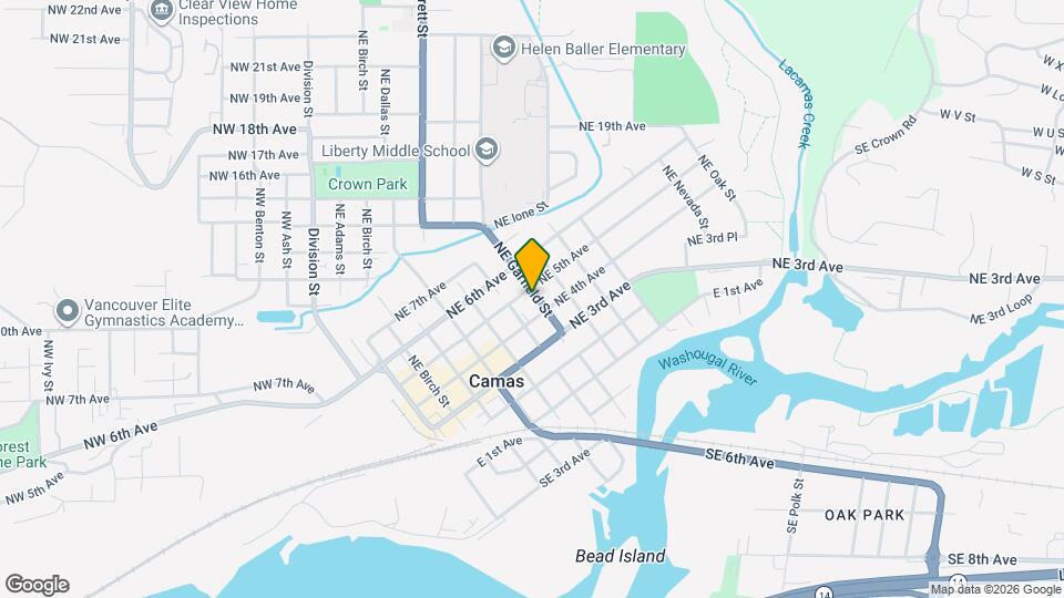 431 NE Garfield St Map and Location Details