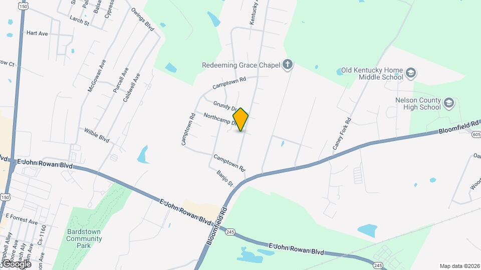 116 Susannah Ave Map and Location Details