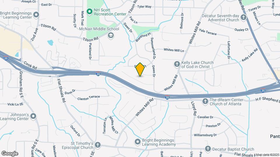 2372 Oakridge Ct Map and Location Details