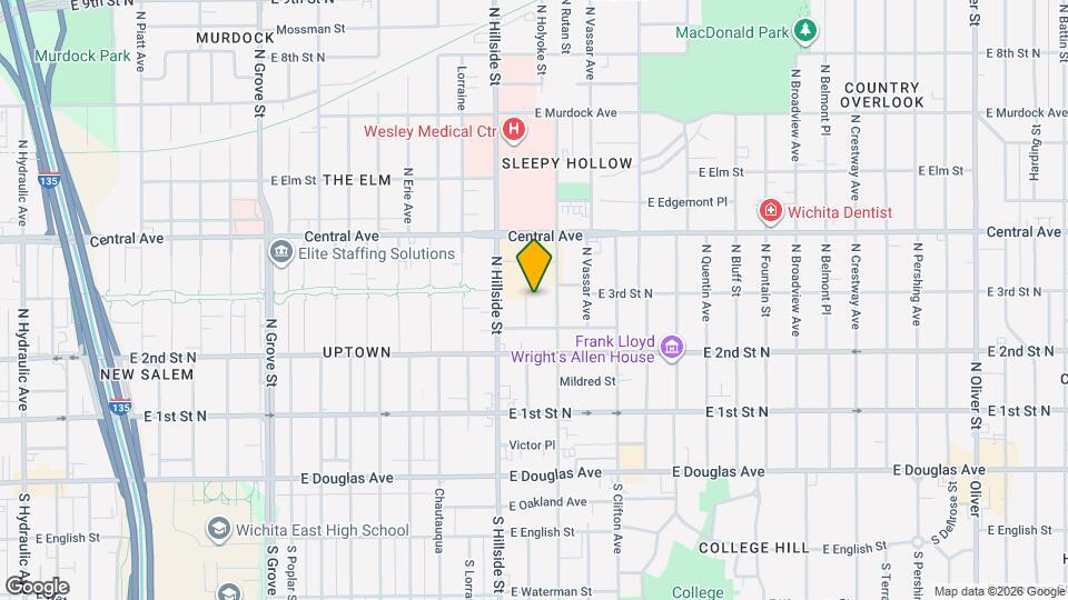 350 N Holyoke Pl Map and Location Details