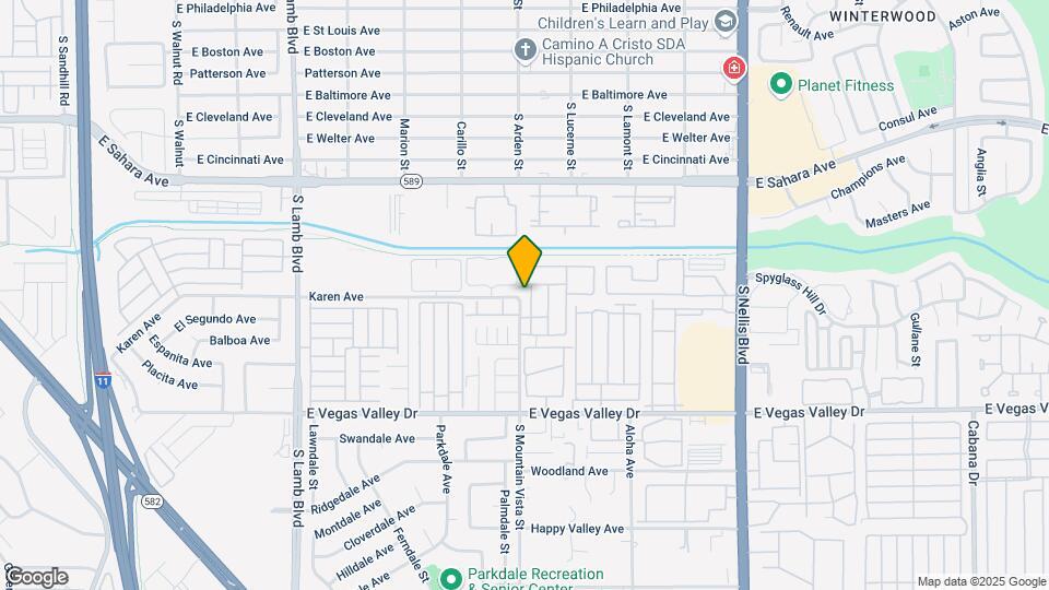 2695 Jennydiane Dr, Unit A Mapa y Detalles de la Ubicación